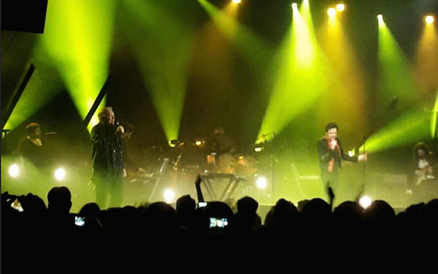 Watch Brandon Flowers Cover New Order's "Bizarre Love Triangle" With Bernard Sumner