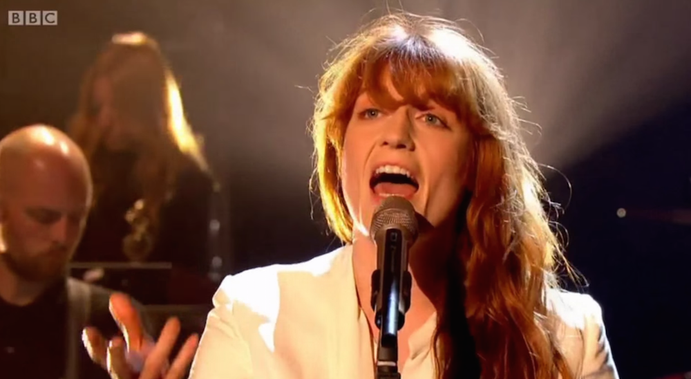 Watch Florence + The Machine Perform "Ship To Wreck" On Graham Norton