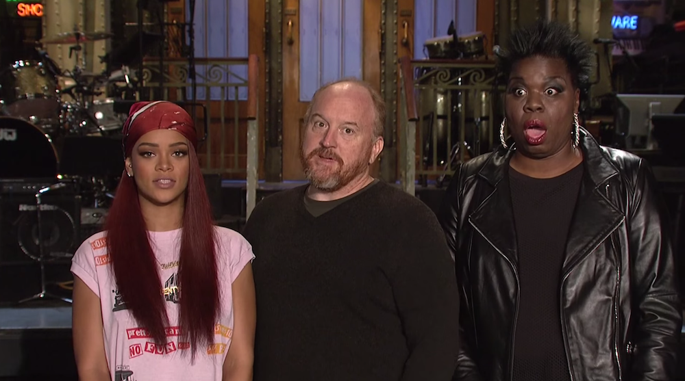 Watch Louis C.K. & Rihanna's Short But Sweet SNL Promo