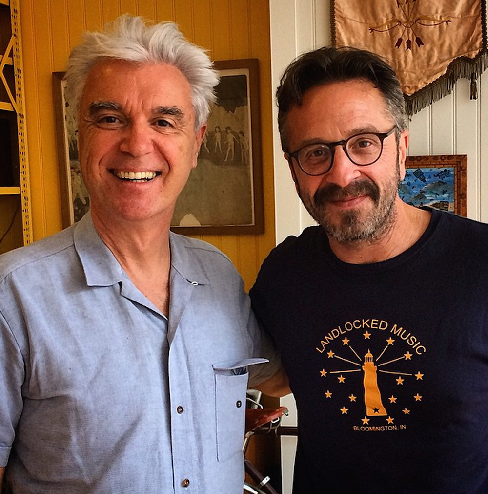 Listen To David Byrne On Marc Maron's WTF