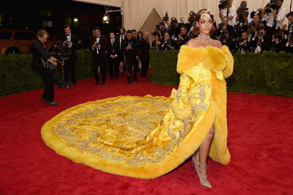 Watch Rihanna Perform "Bitch Better Have My Money" At The Met Gala
