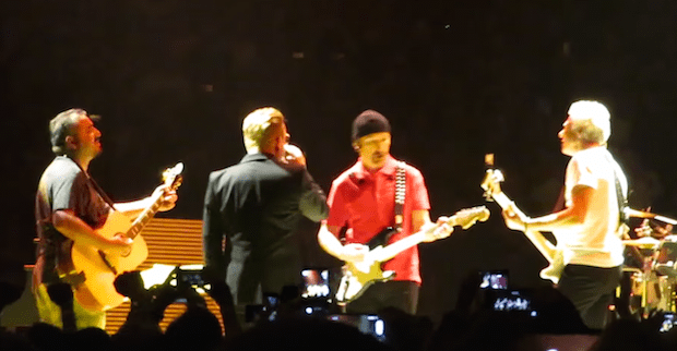 Watch Overzealous Fan Play Rarity "In God's Country" With U2 In Phoenix