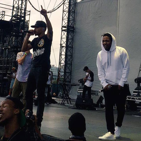 Watch Kendrick Lamar Join Chance The Rapper At TIP Fest