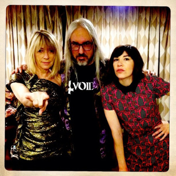 J Mascis and Kim Gordon