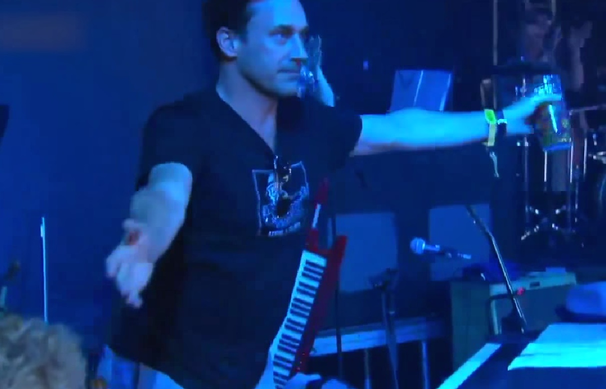 Jon Hamm at Bonnaroo