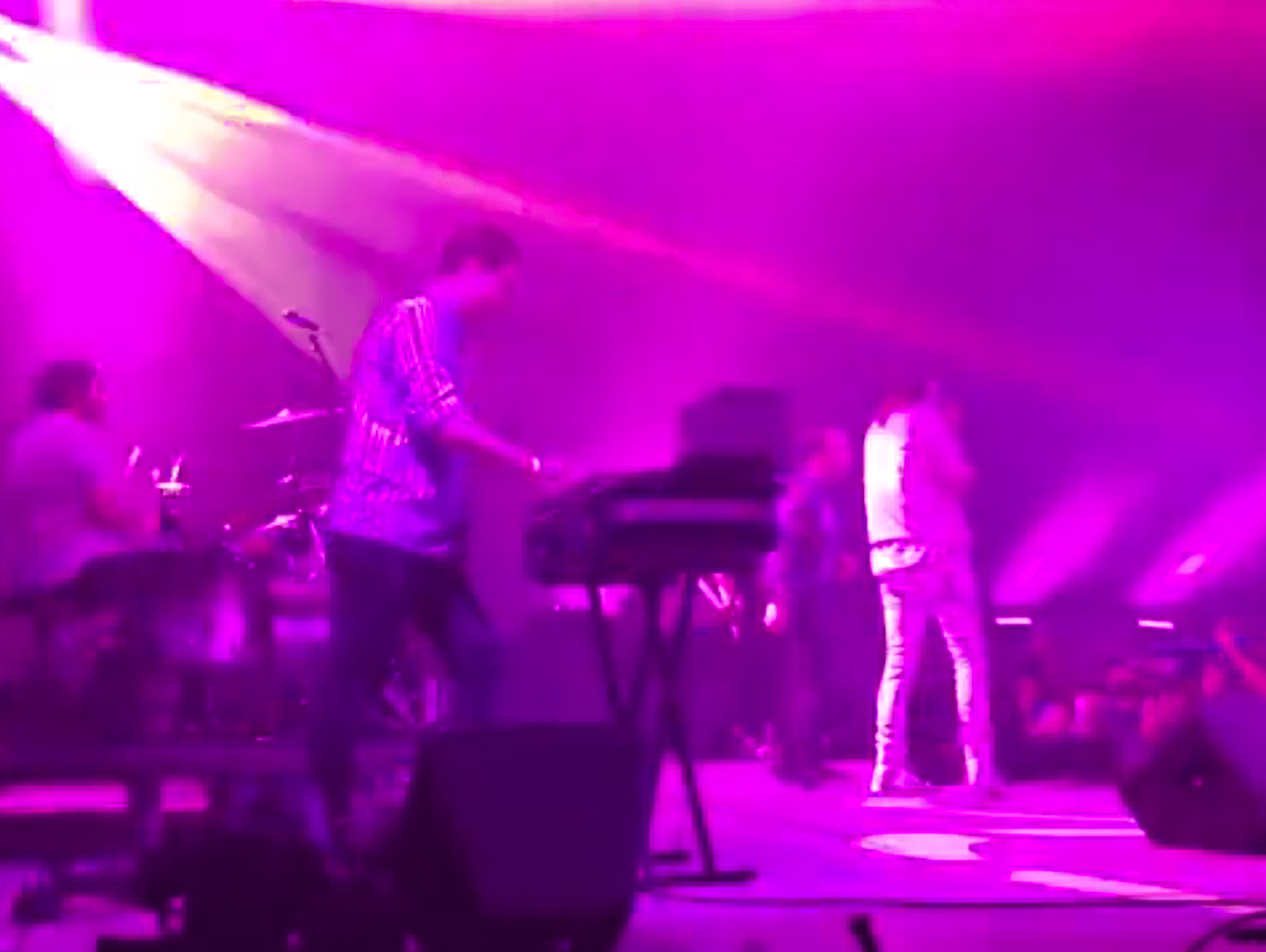 Watch Win Butler Sing With Future Islands At A Car Dealership Party In Burlington