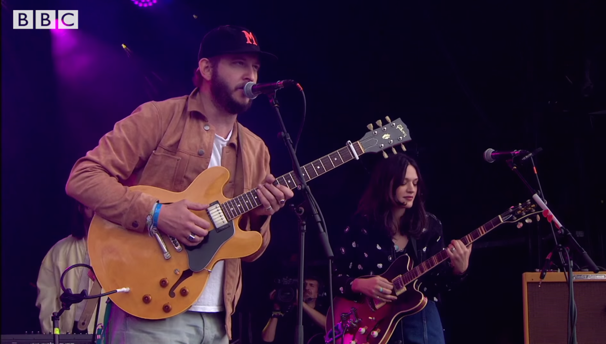 Watch Justin Vernon Also Join The Staves At Glastonbury