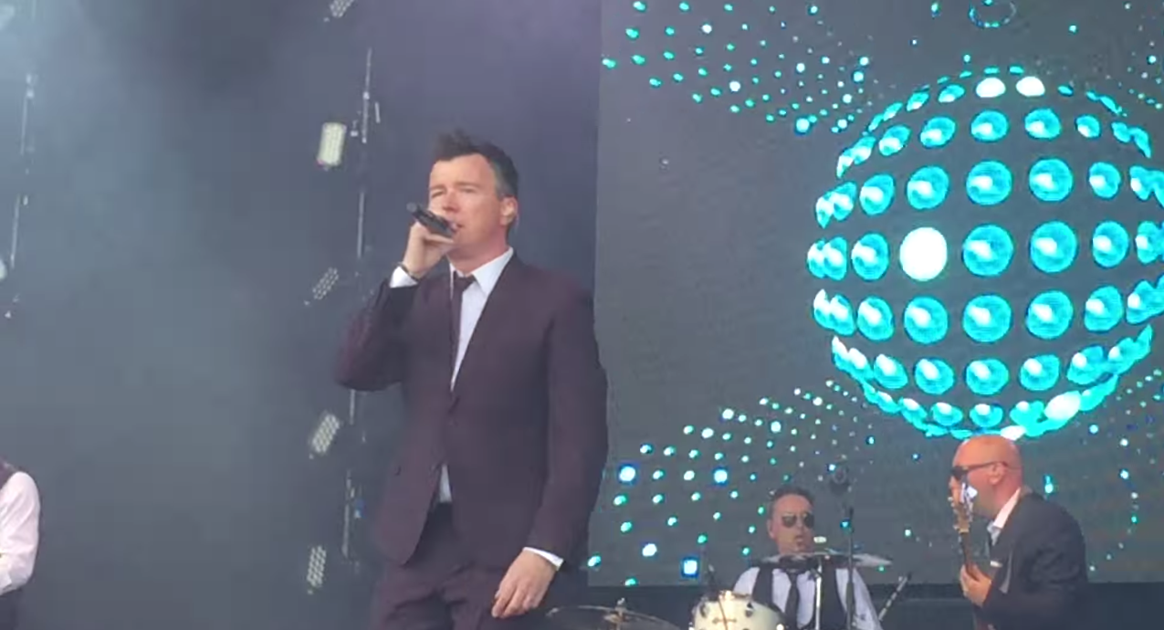 Rick Astley Uptown Funk Cover