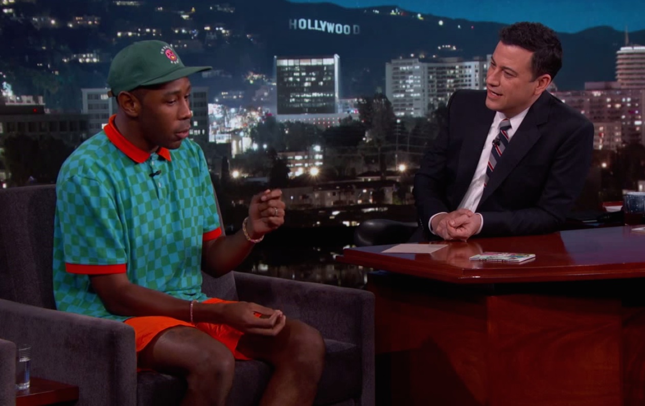 Tyler The Creator on Kimmel