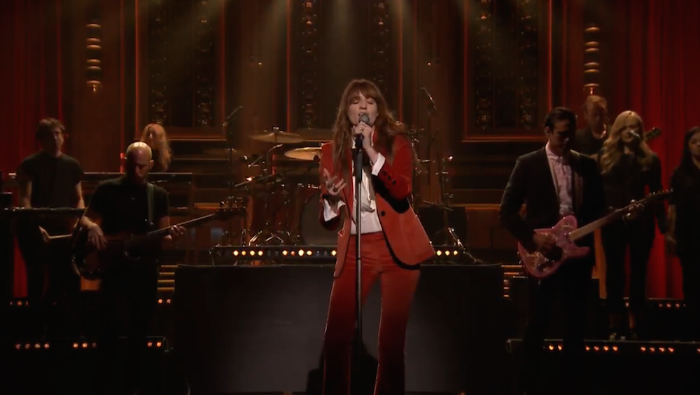 Watch Florence + The Machine Perform "Ship To Wreck" On Jimmy Fallon