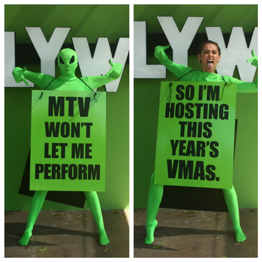 Miley Cyrus Is Hosting The 2015 MTV VMAs