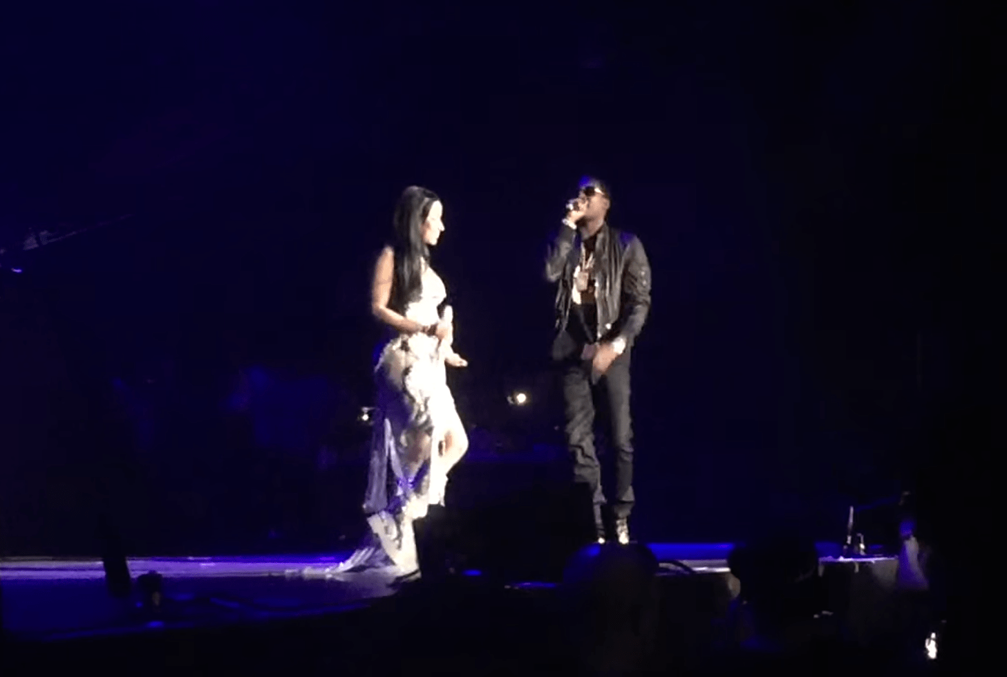 Watch Meek Mill Perform With Nicki Minaj At Pinkprint Tour Opener