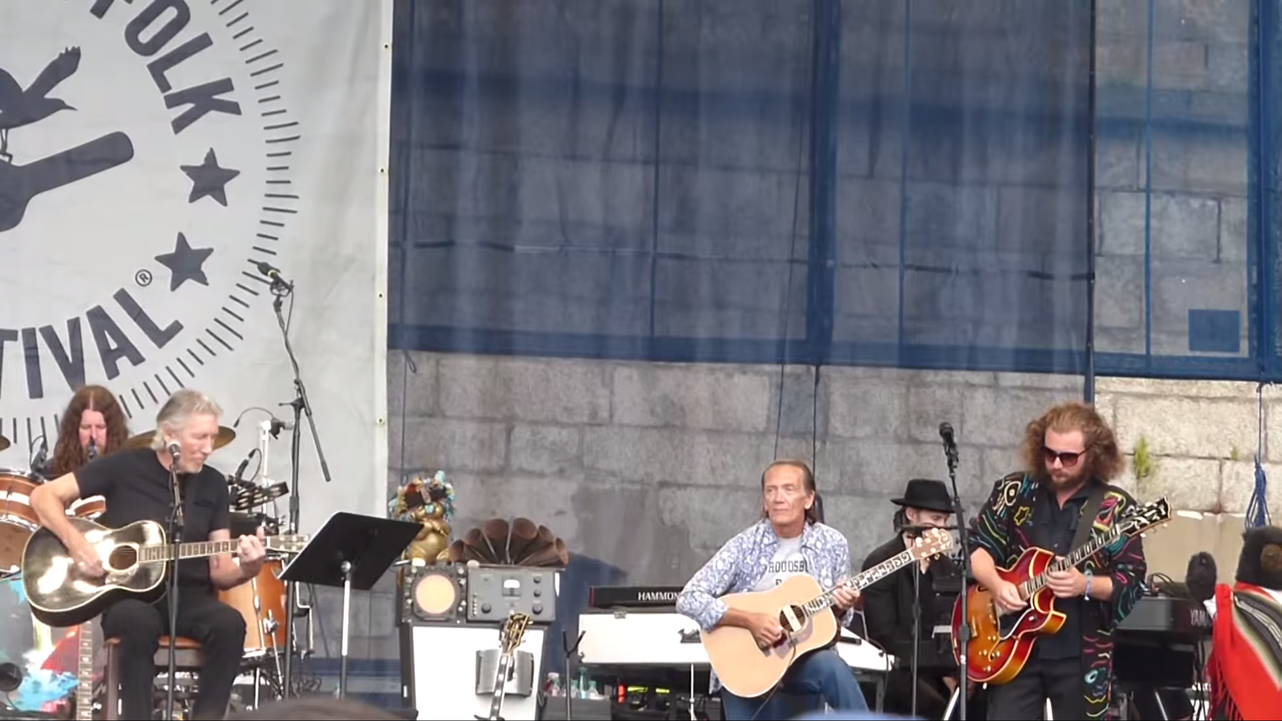 Watch My Morning Jacket Join Roger Waters At Newport Folk Festival