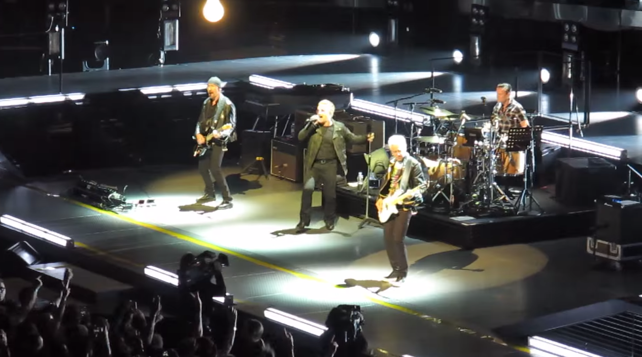 Watch U2 Two Hearts Beat As One Madison Square Garden