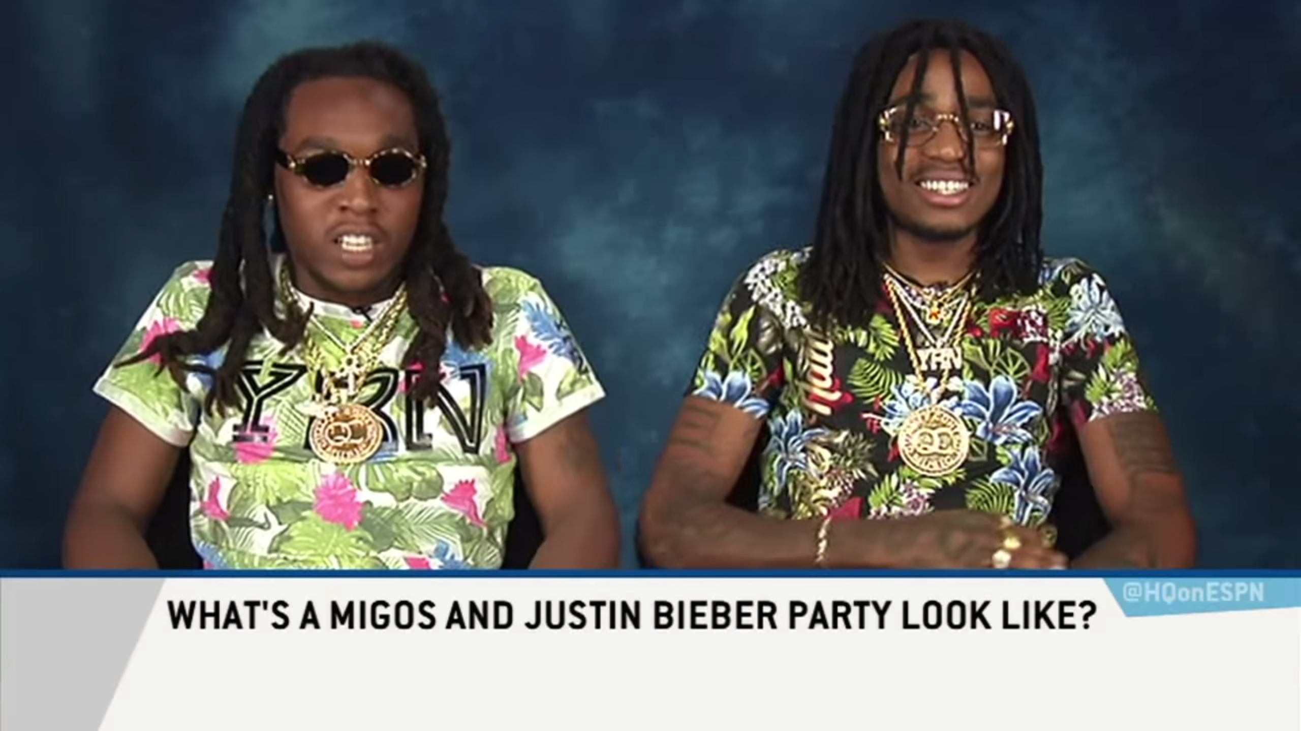 Watch Migos Visit ESPN’s Highly Questionable