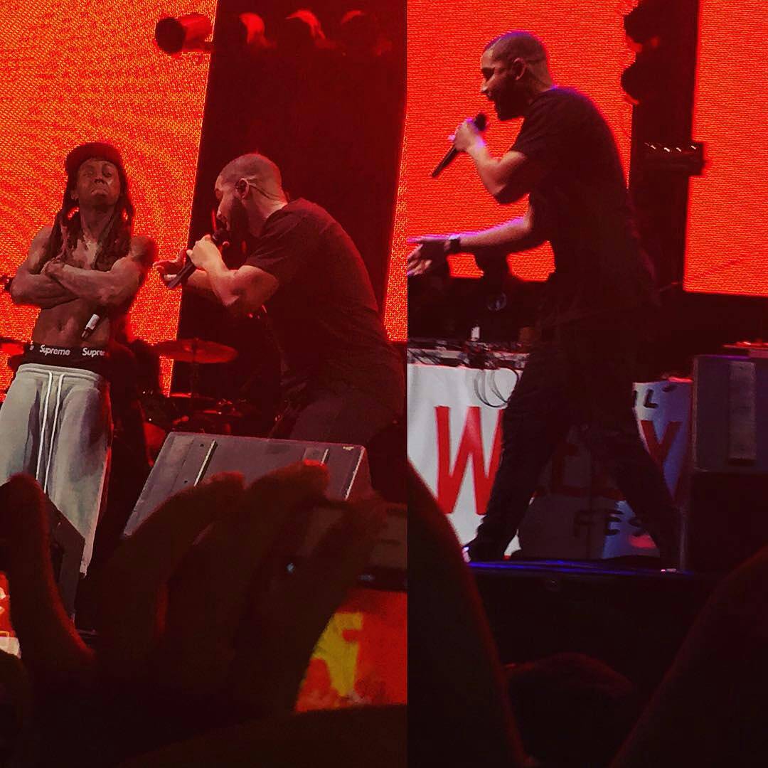 Apple Blocks Tidal From Streaming Drake's Lil' Weezyana Performance