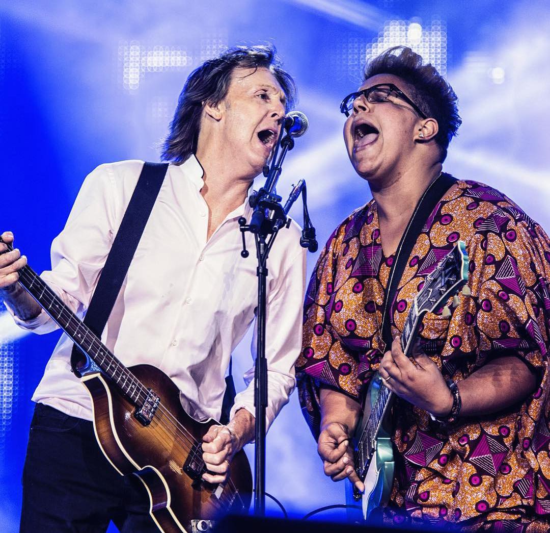 Watch Paul McCartney Play "Get Back" With Alabama Shakes' Brittany Howard At Lollapalooza
