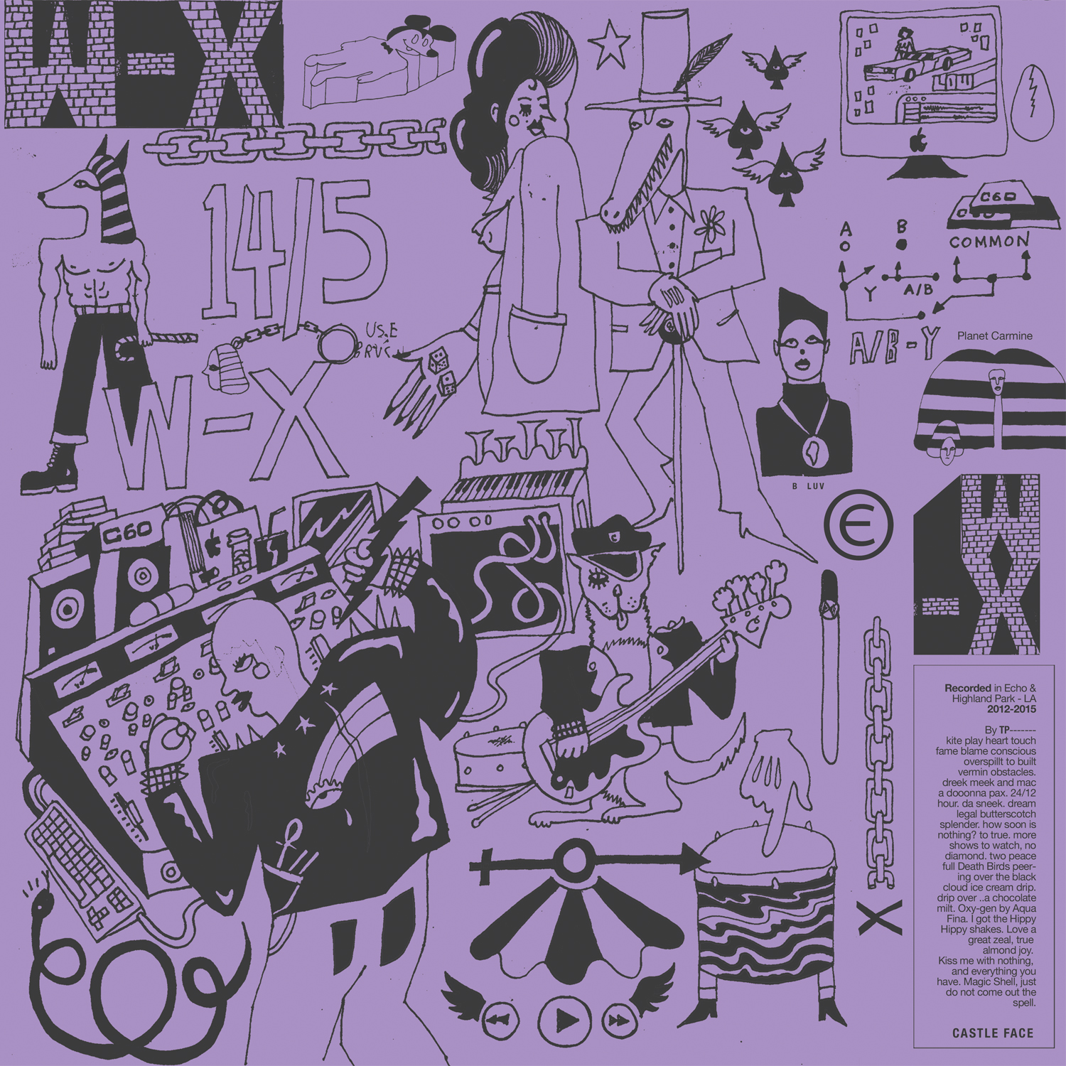 W-X (White Fence's Tim Presley) - "Clean It Glen" (Stereogum Premiere)