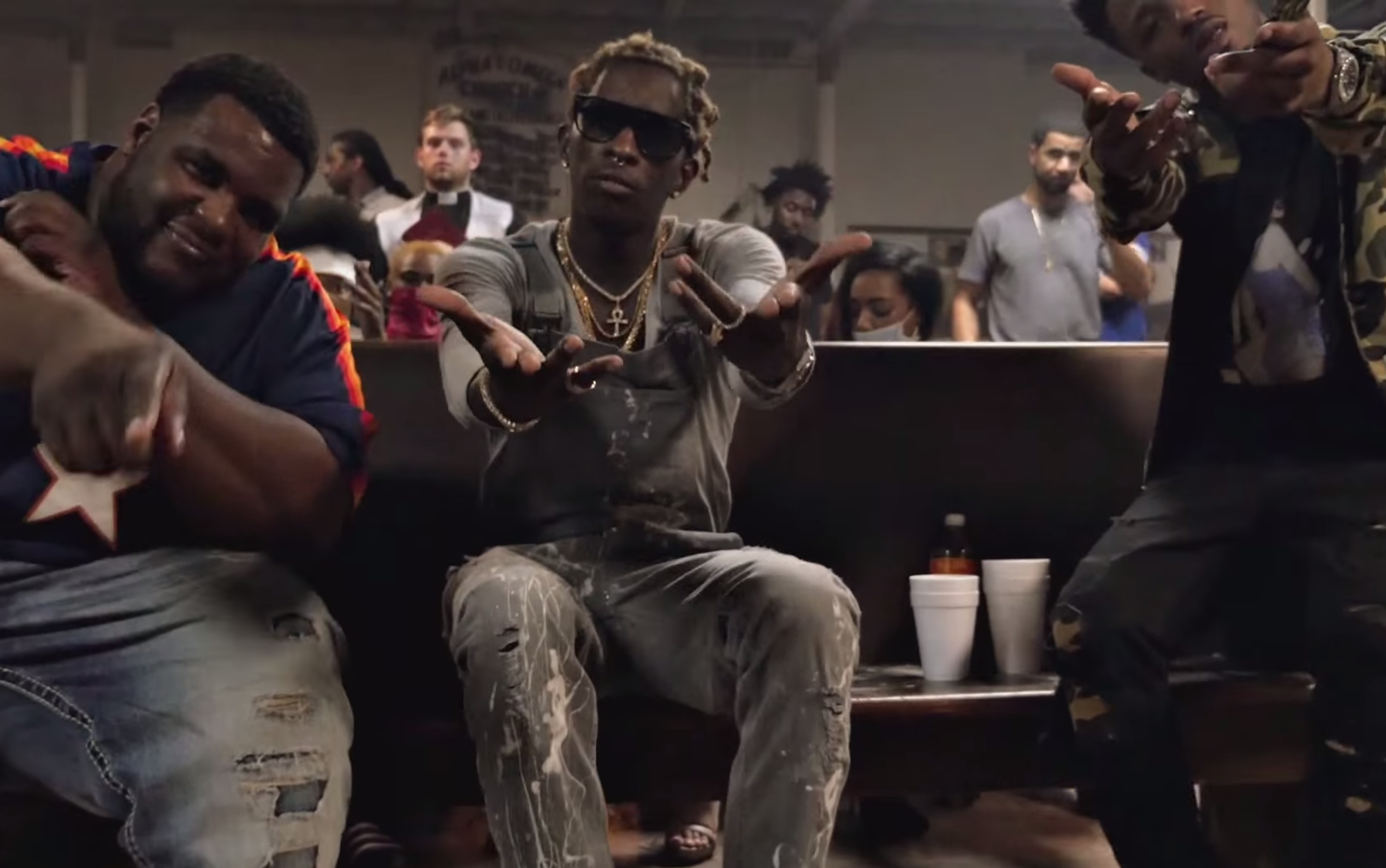 Young Thug - "Again" (Feat. Gucci Mane) Video