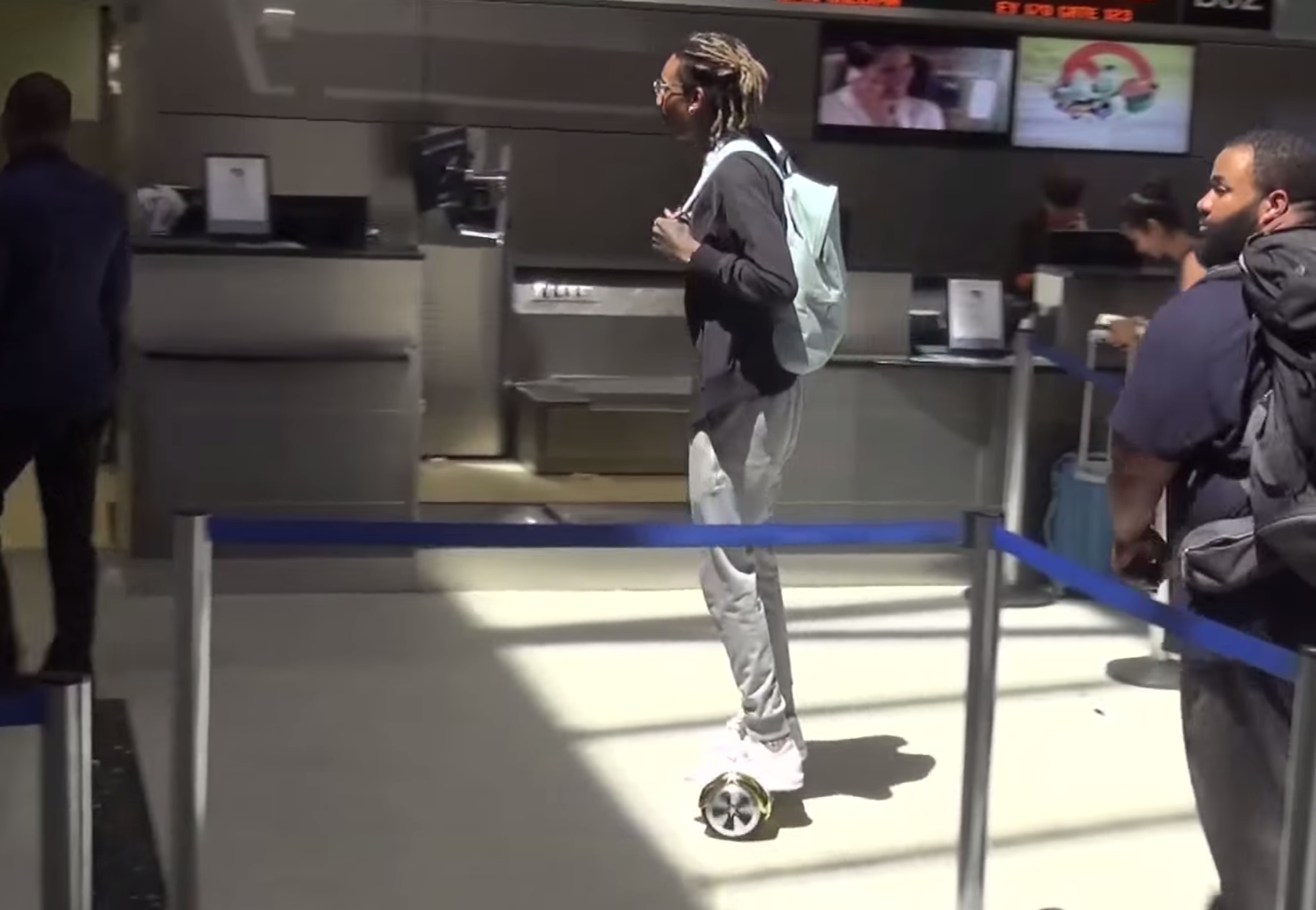 Hoverboard-Riding Wiz Khalifa Arrested For Being Ahead Of His Time