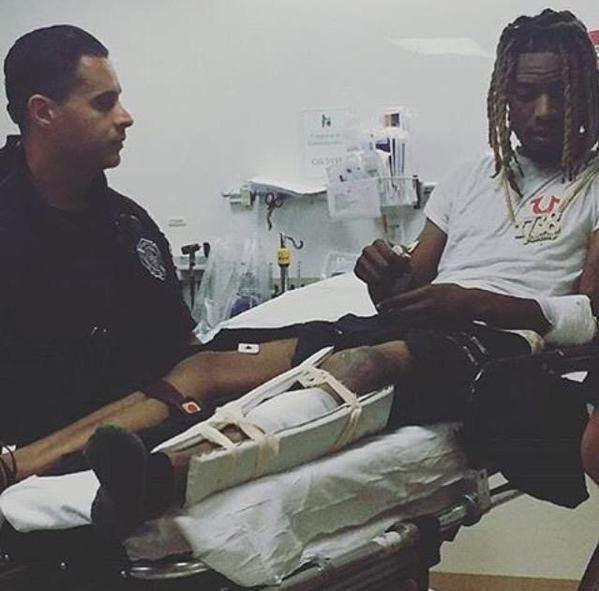 Fetty Wap Hospitalized After Serious Motorcycle Accident