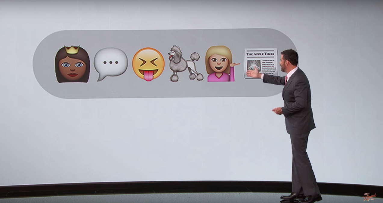 Jimmy Kimmel VMAs Emojis