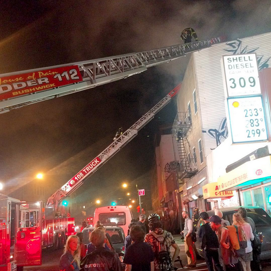 Bushwick DIY Venue Silent Barn Donations Fire