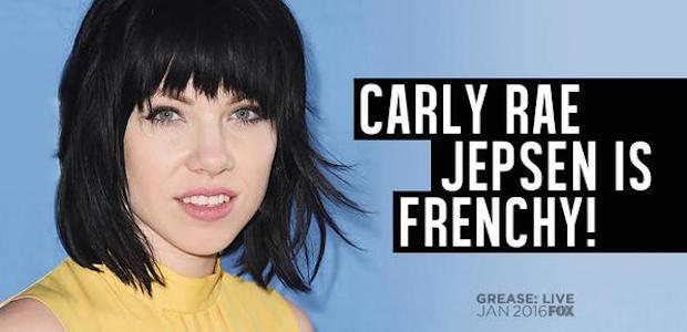 Carly Rae Jepsen Cast In Fox's Live Grease Musical