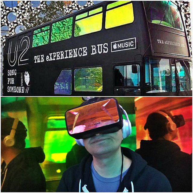 U2 & Apple Launch The Experience Bus