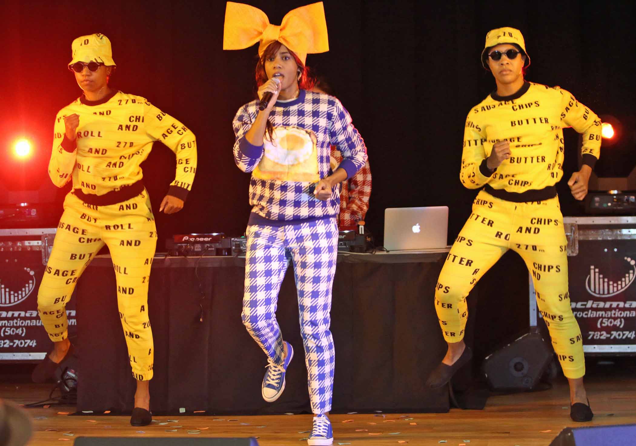 Santigold Performs At New Orleans Elementary School