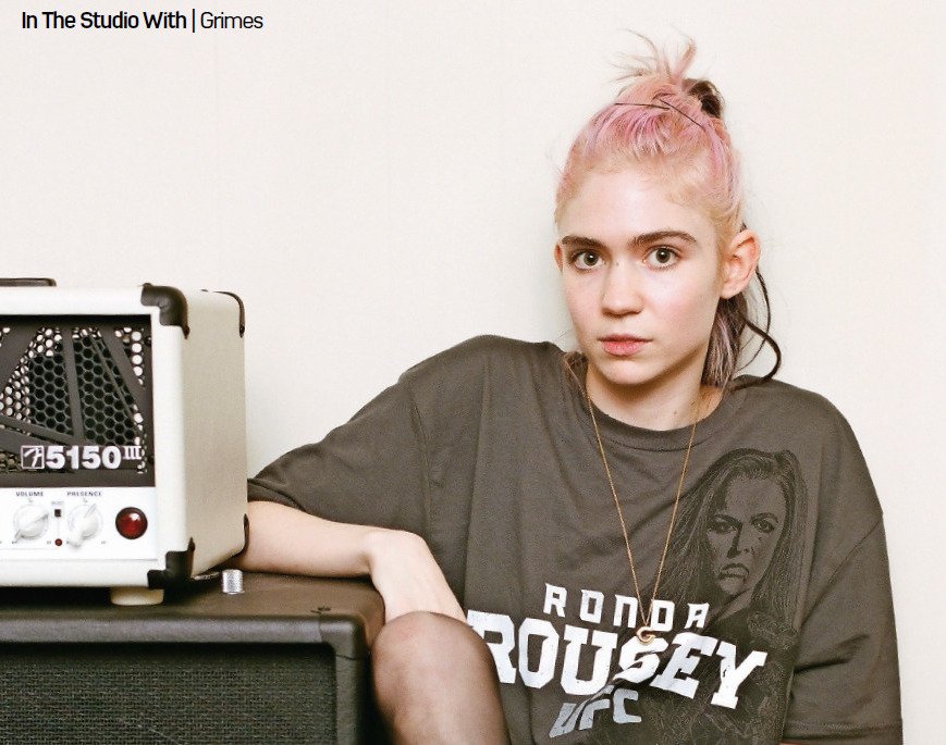 Grimes Details Gear Behind Art Angels