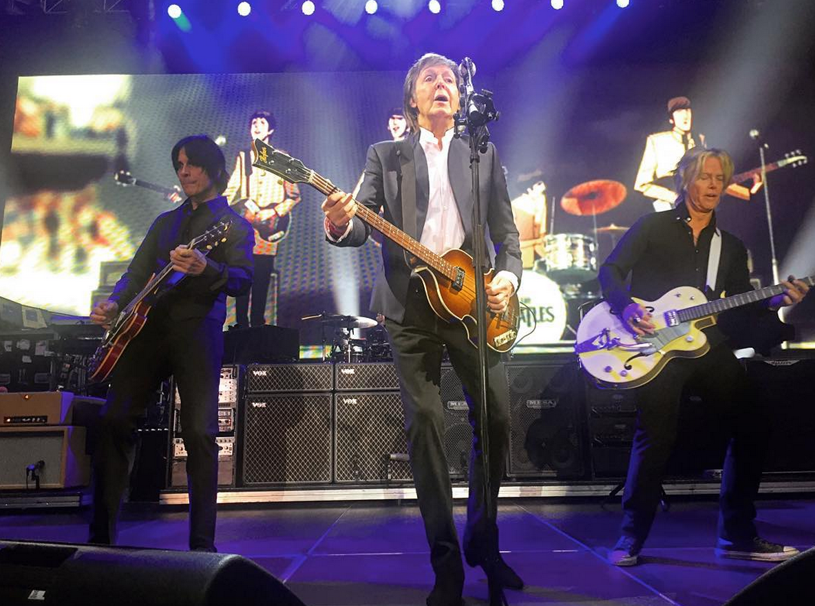 Paul McCartney Played "Drive My Truck," Made Trucking Jokes At His Father-In-Law's Trucking Company Gala