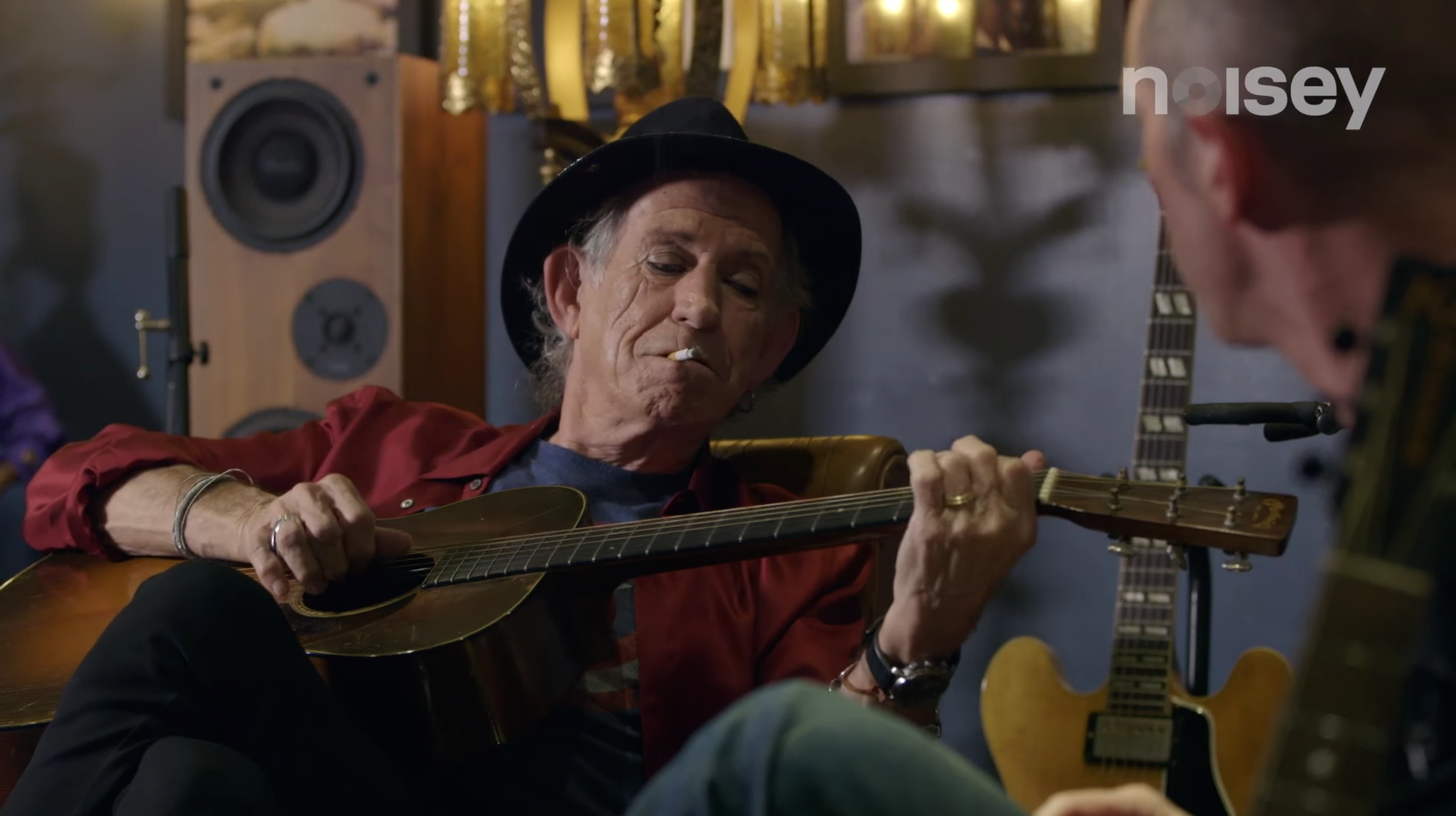 Watch Keith Richards Teach Matt Sweeney Some Acoustic Licks