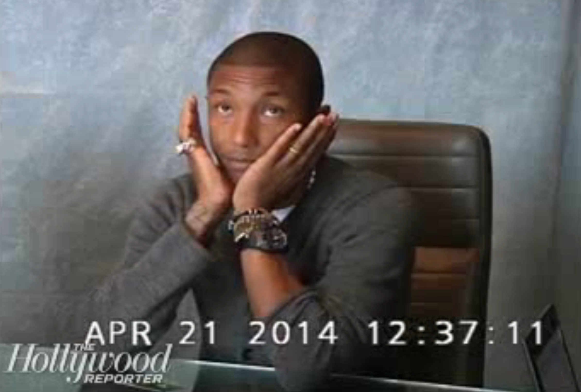 Watch Pharrell's Heated "Blurred Lines" Lawsuit Deposition