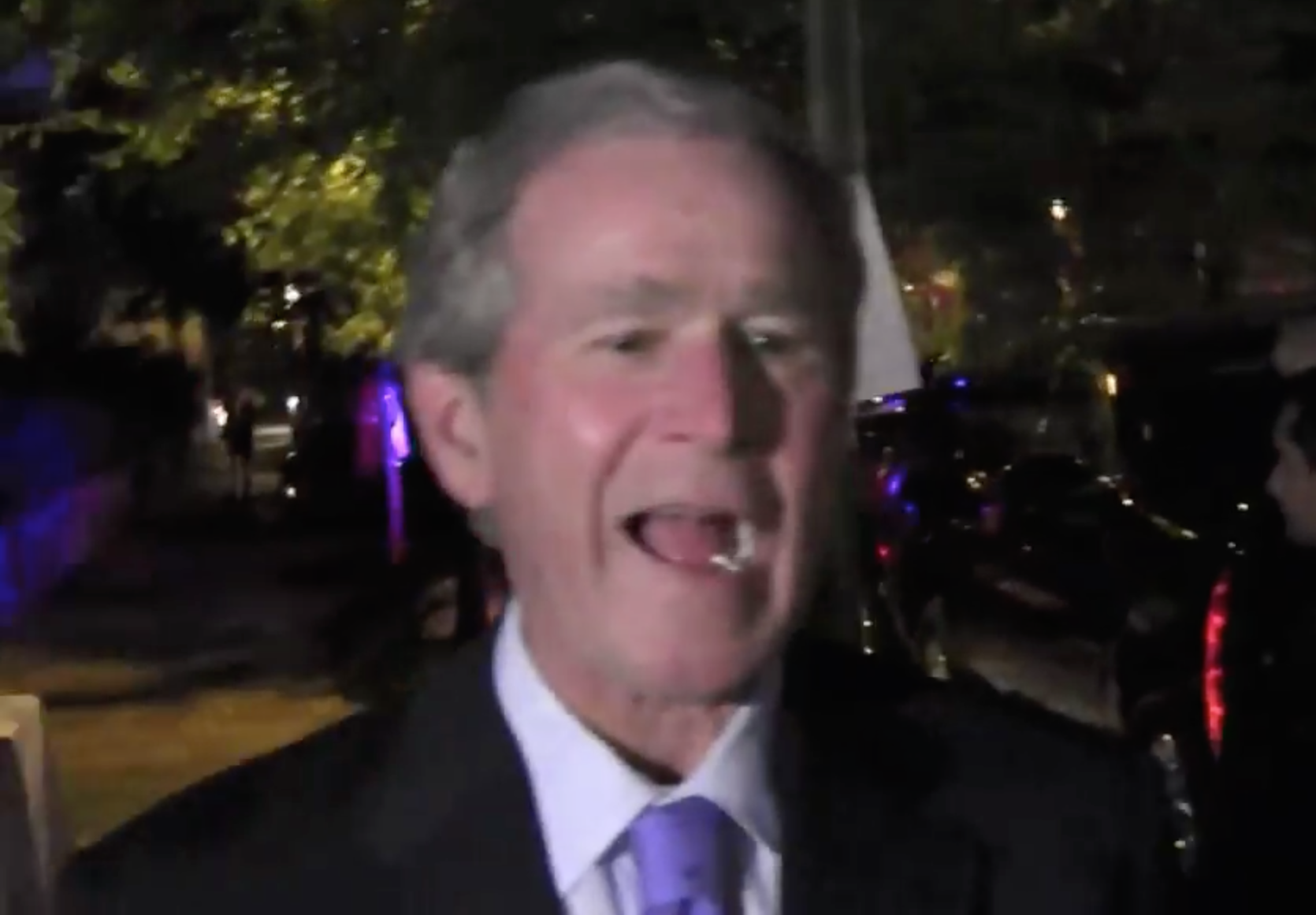 George Bush Doesn't Care About President Yeezy