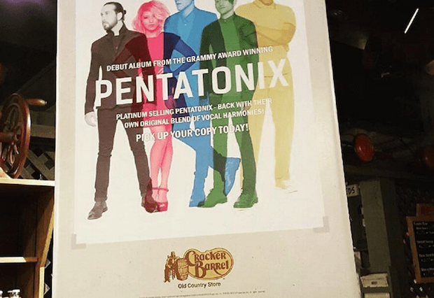 Thanks To Cracker Barrel, An A Cappella Album Has Debuted At #1 For The First Time