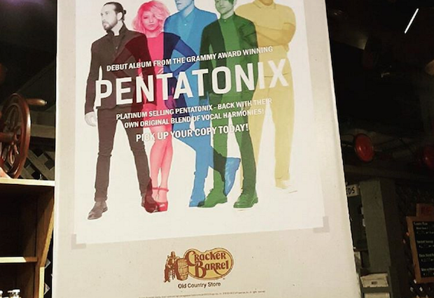 Thanks To Cracker Barrel, An A Cappella Album Has Debuted At #1 For The First Time