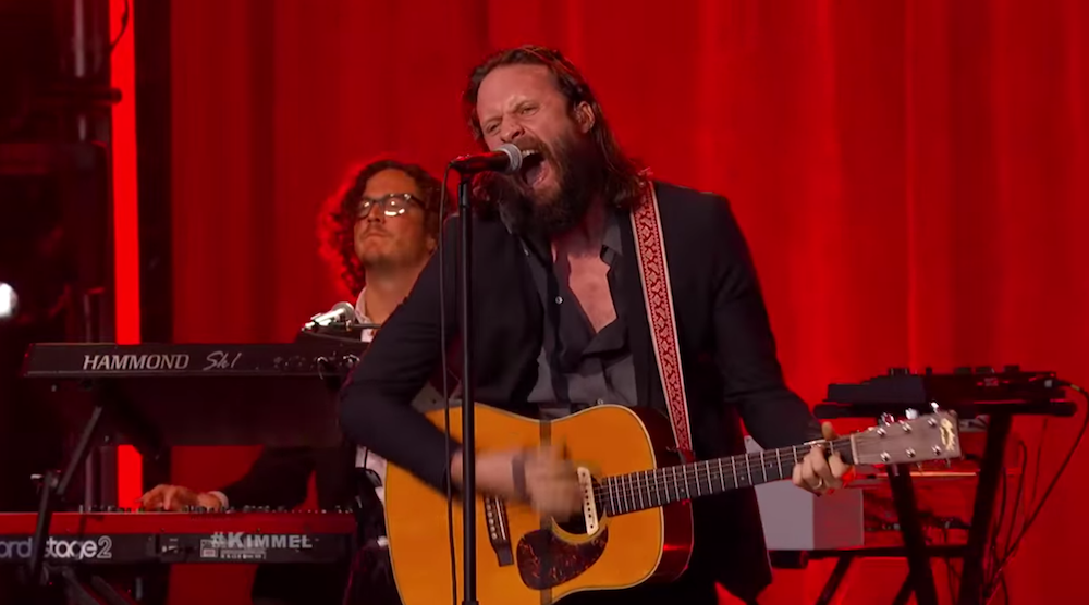 Watch Father John Misty Perform "The Ideal Husband" On Kimmel