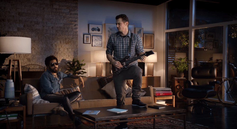 James Franco & Lenny Kravitz Made A Guitar Hero Commercial