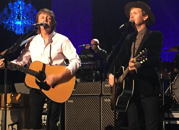 Watch Beck Perform With Paul McCartney For PETA