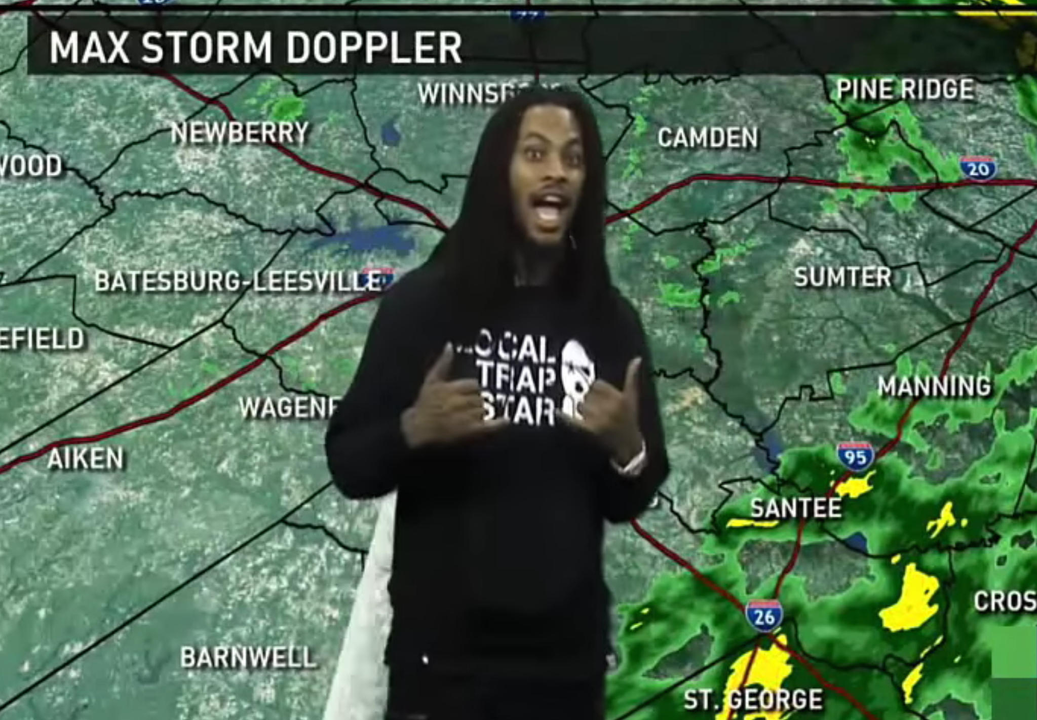 And Now Here's Waka Flocka With The Weather