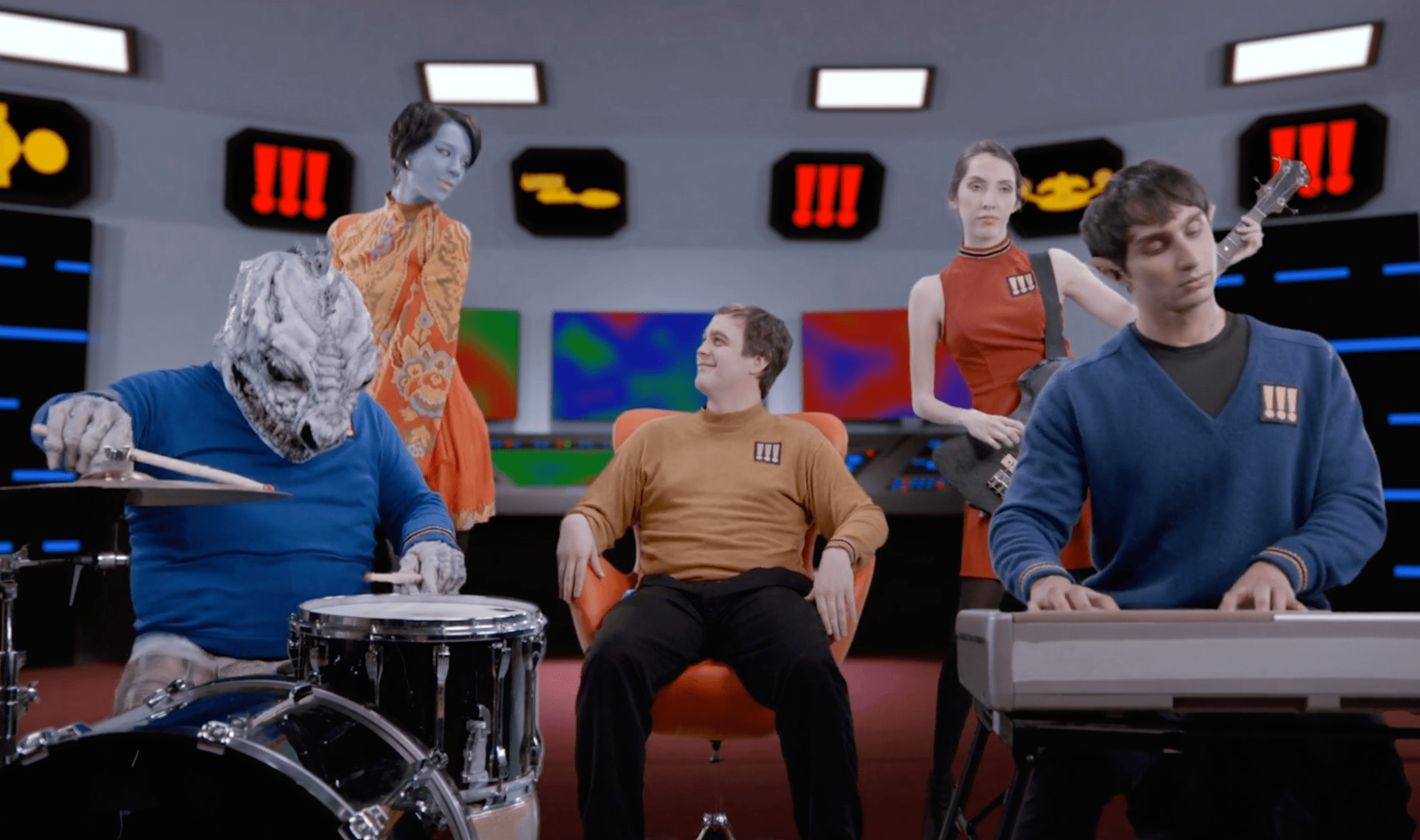 Watch !!!'s "Ooo" Video Directed By Too Many Cooks Creator