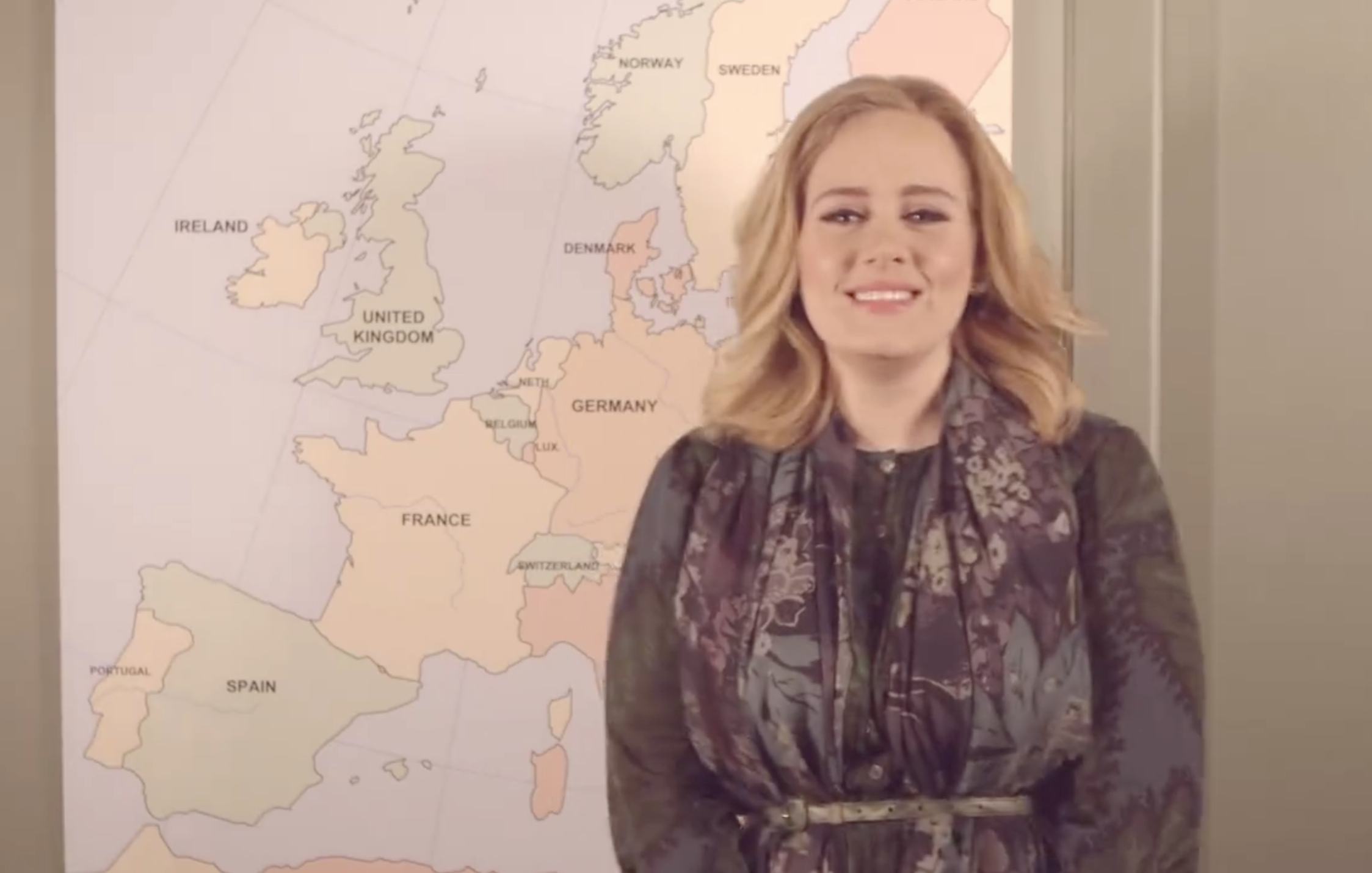 Adele Puts 25 On Pandora, Announces European Tour