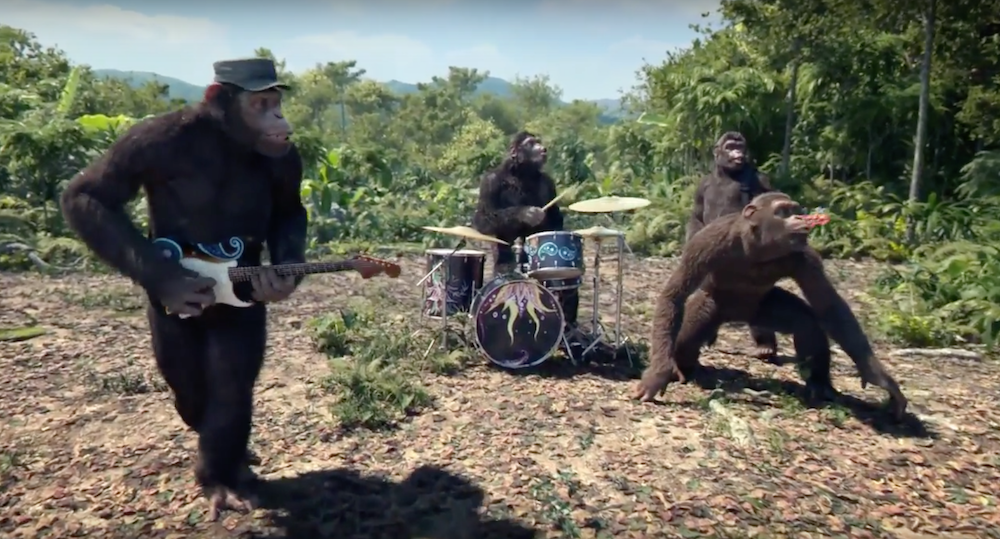 Coldplay Will Be Gorillas In Their "Adventure Of A Lifetime" Video