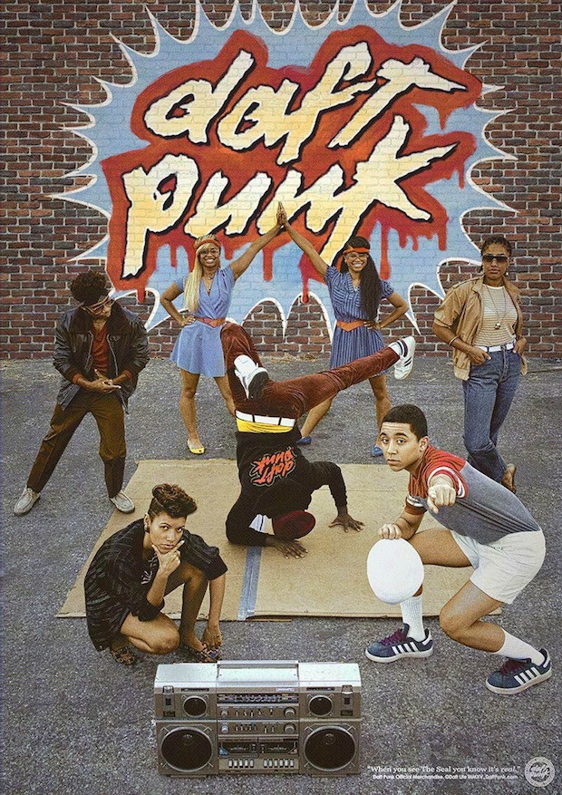 Daft Punk Share More Retro Merch Ads