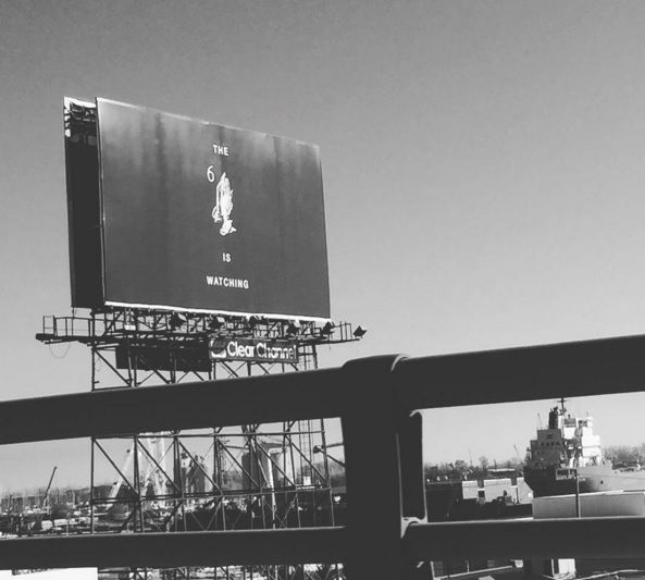 A Drake Billboard Just Popped Up In Toronto