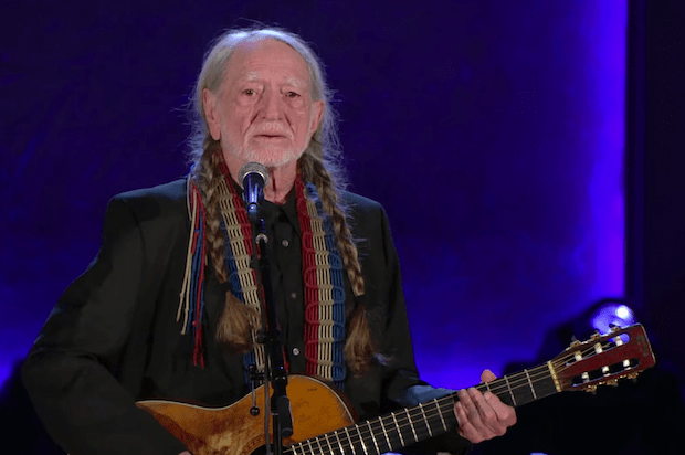 Watch Willie Nelson Revive Newly Relevant "Promised Land" At Gershwin Prize Ceremony
