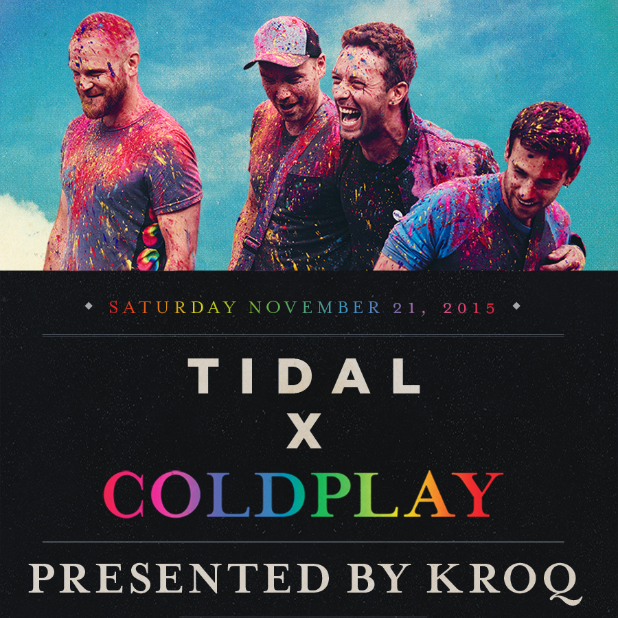 Livestream The TIDAL x Coldplay Concert