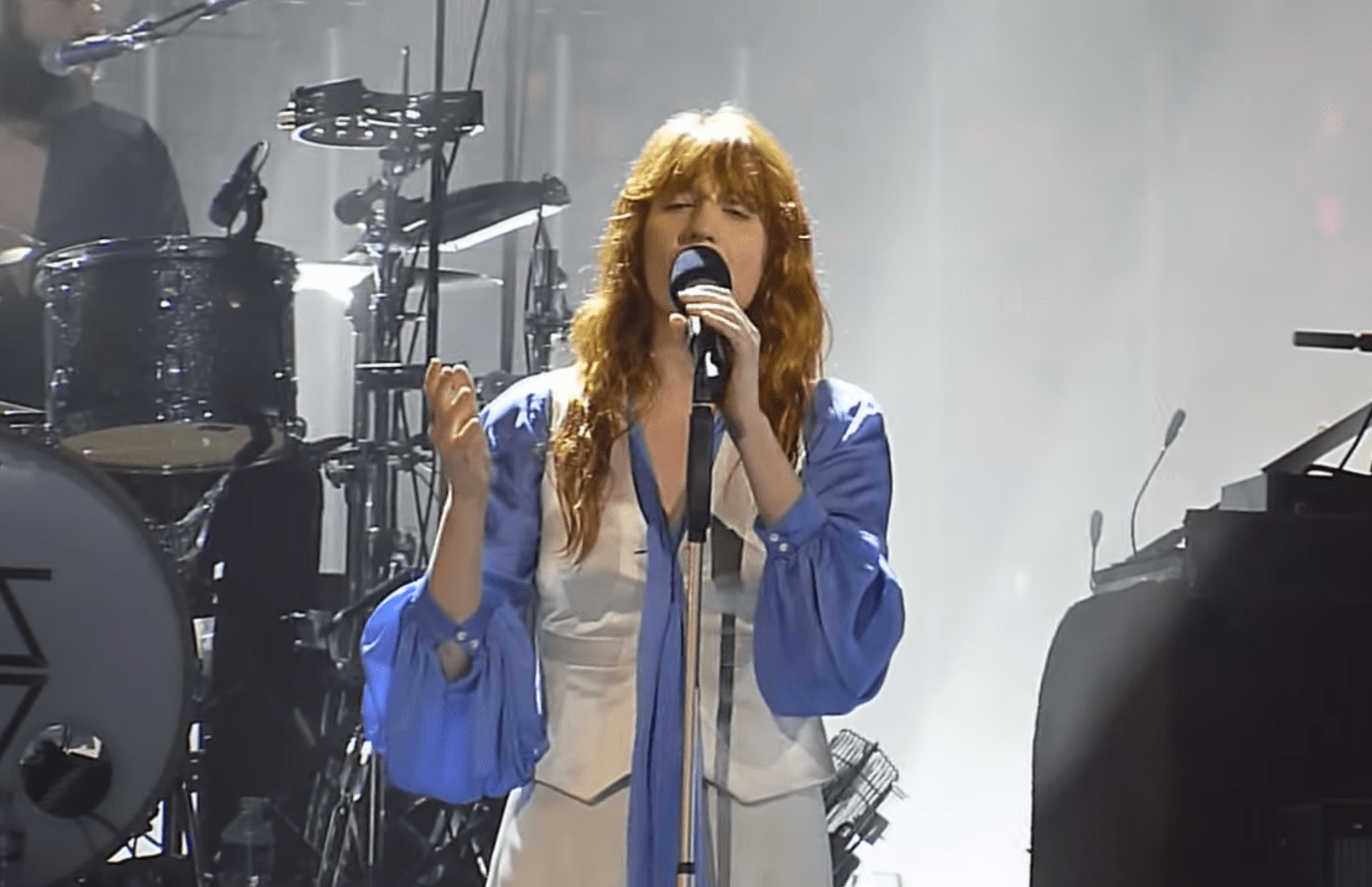 Watch Florence + The Machine Cover The Beatles' "All You Need Is Love" In Paris