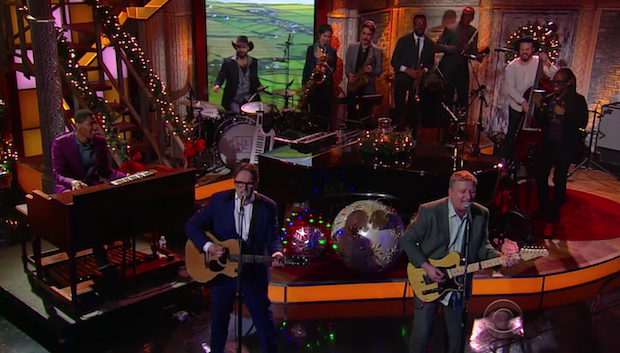 Watch Squeeze Perform "Happy Days" On Colbert